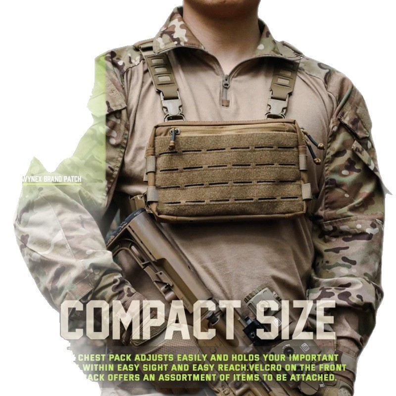 Outdoor Hunting Vest - Unisexowa taktyczna torba na klatkę piersiową,