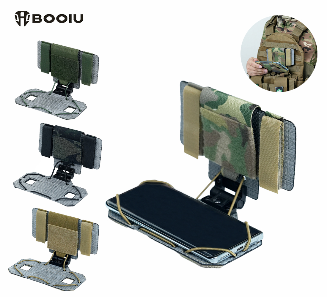 Outdoor Hunting Vest - BOOIU MOLLE Składana Tablica Nawigacyjna Uchwyt