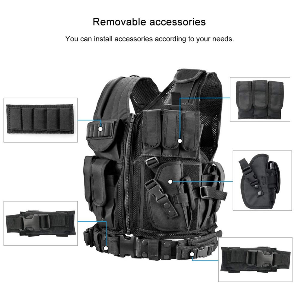 Regulowana kamizelka taktyczna – Outdoor Hunting Vest recenzja i cena