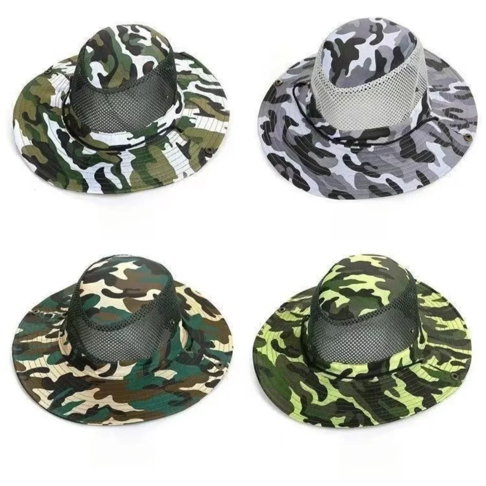 Kamuflaż Siatkowe kapelusze z  – Mens Outdoor Hunting Hats recenzja i cena