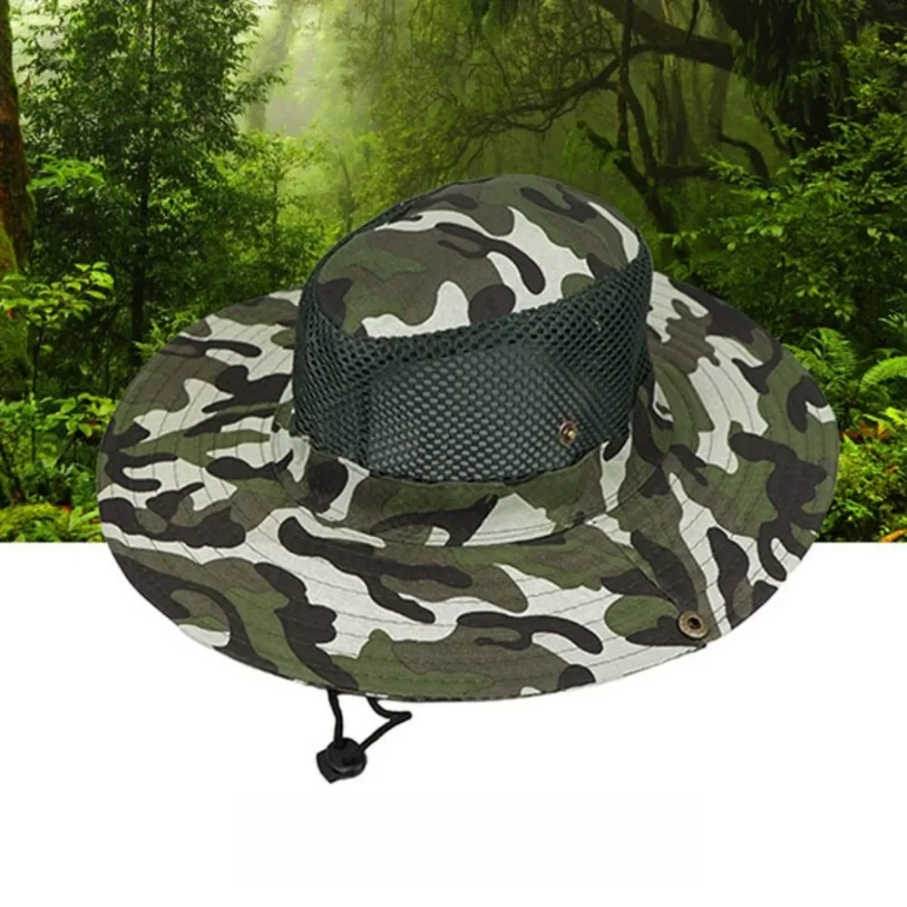 Kapelusze typu bucket z siatką – Mens Outdoor Hunting Hats recenzja i cena